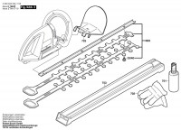 Bosch 0 600 844 103 Ahs 60-22 Hedge Trimmer 230 V / Eu Spare Parts